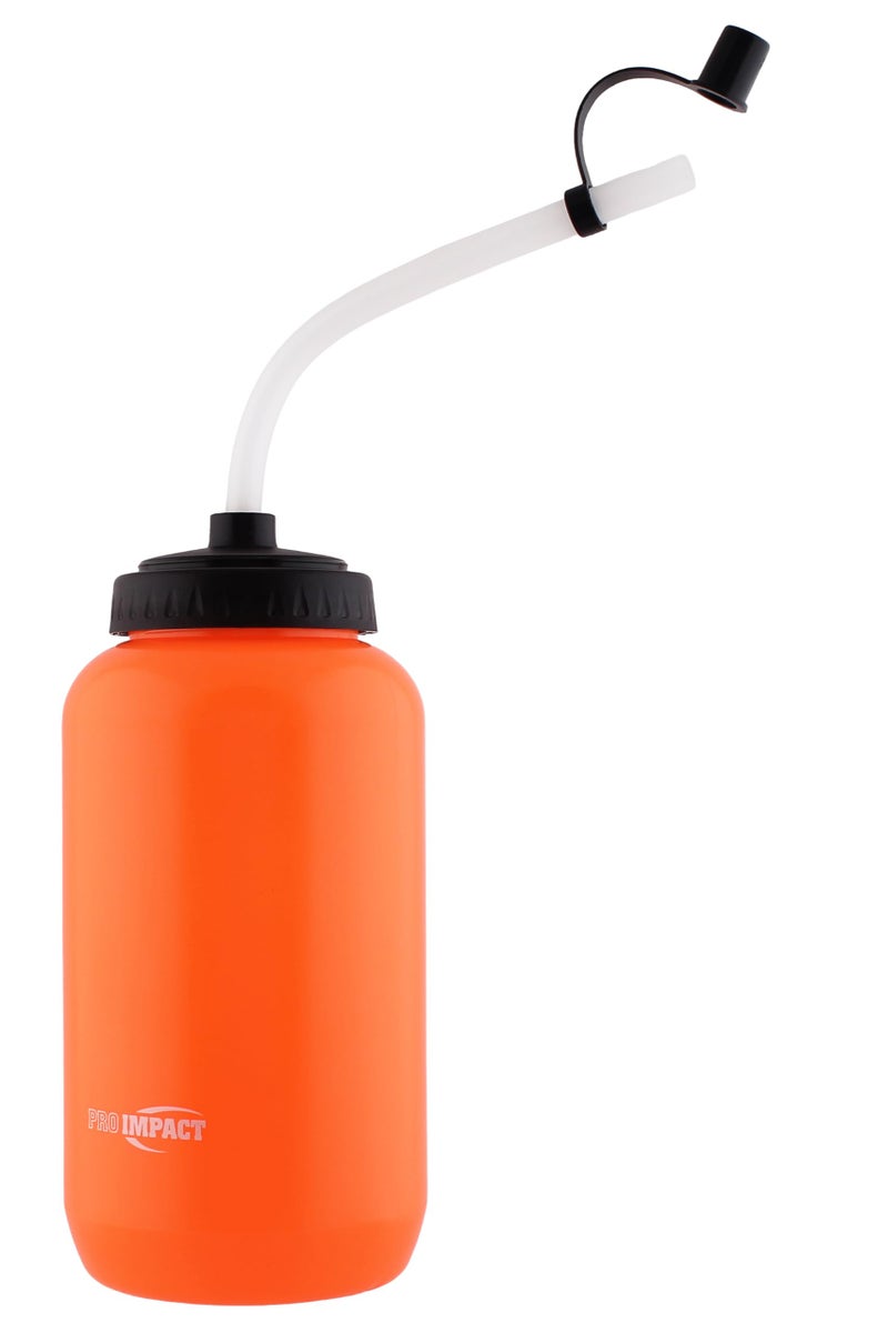 Pro Impact Squeezable Water Bottle Bendable Long Straw - LDPE BPA Free Plastic - Hydration for Baseball Hockey Gym MMA Yoga Boxing Cycling Softball Football Lacrosse (35.5 Oz.) - Image 2